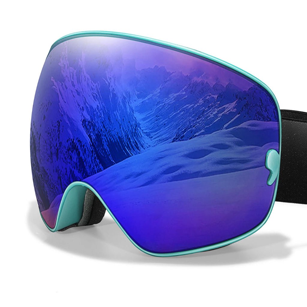 FROSTBLICK – Premium ski goggles with anti-fog coating, UV400 protection & night vision lens