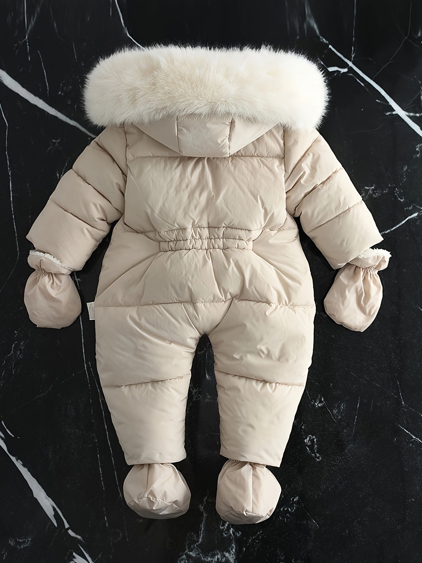 Frosty Baby Sleepsuit - Luxury Winter Sleepsuit with Hood for the Colder Months