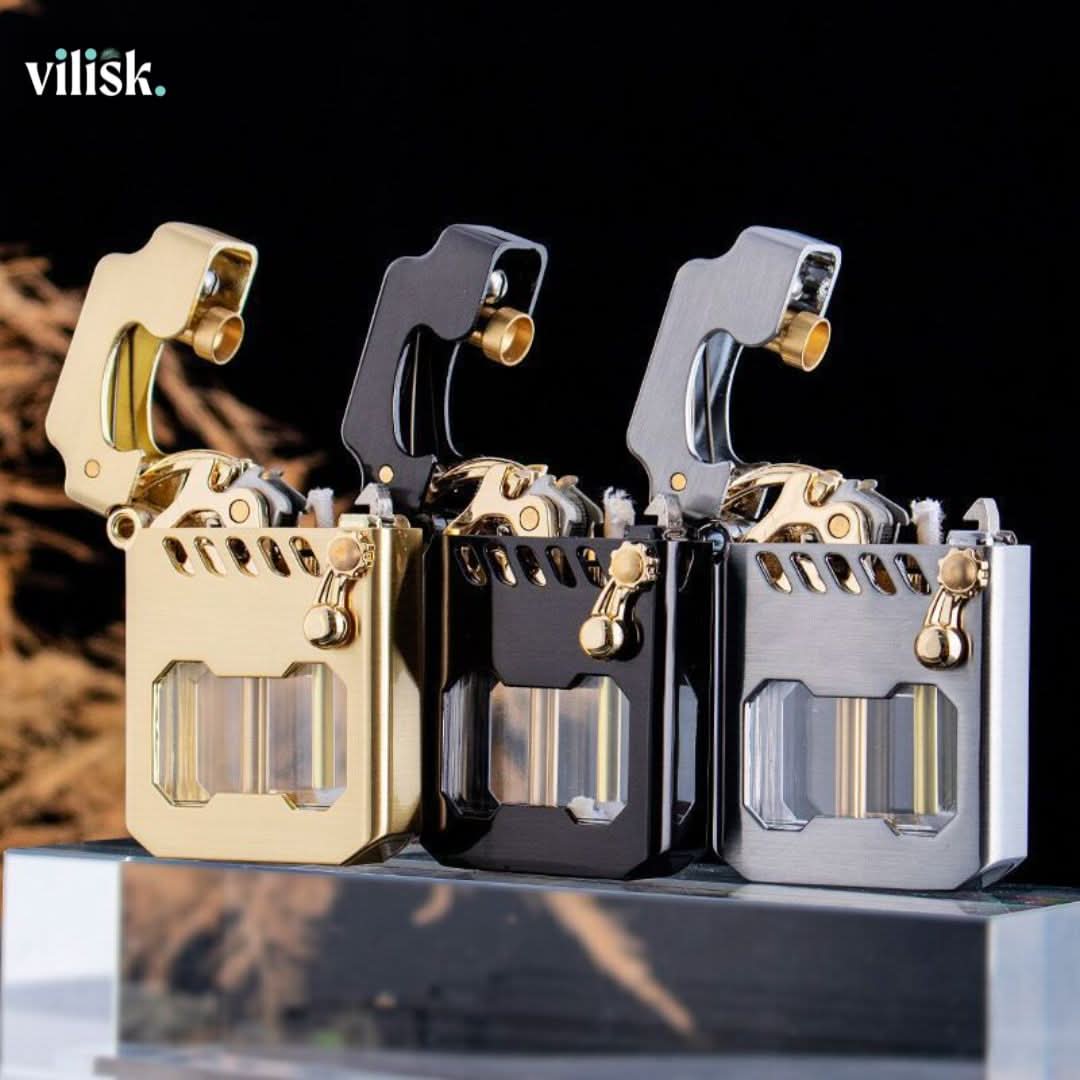 GEARFLAME Lighter – Windproof Lighter with Gear Mechanism and Style