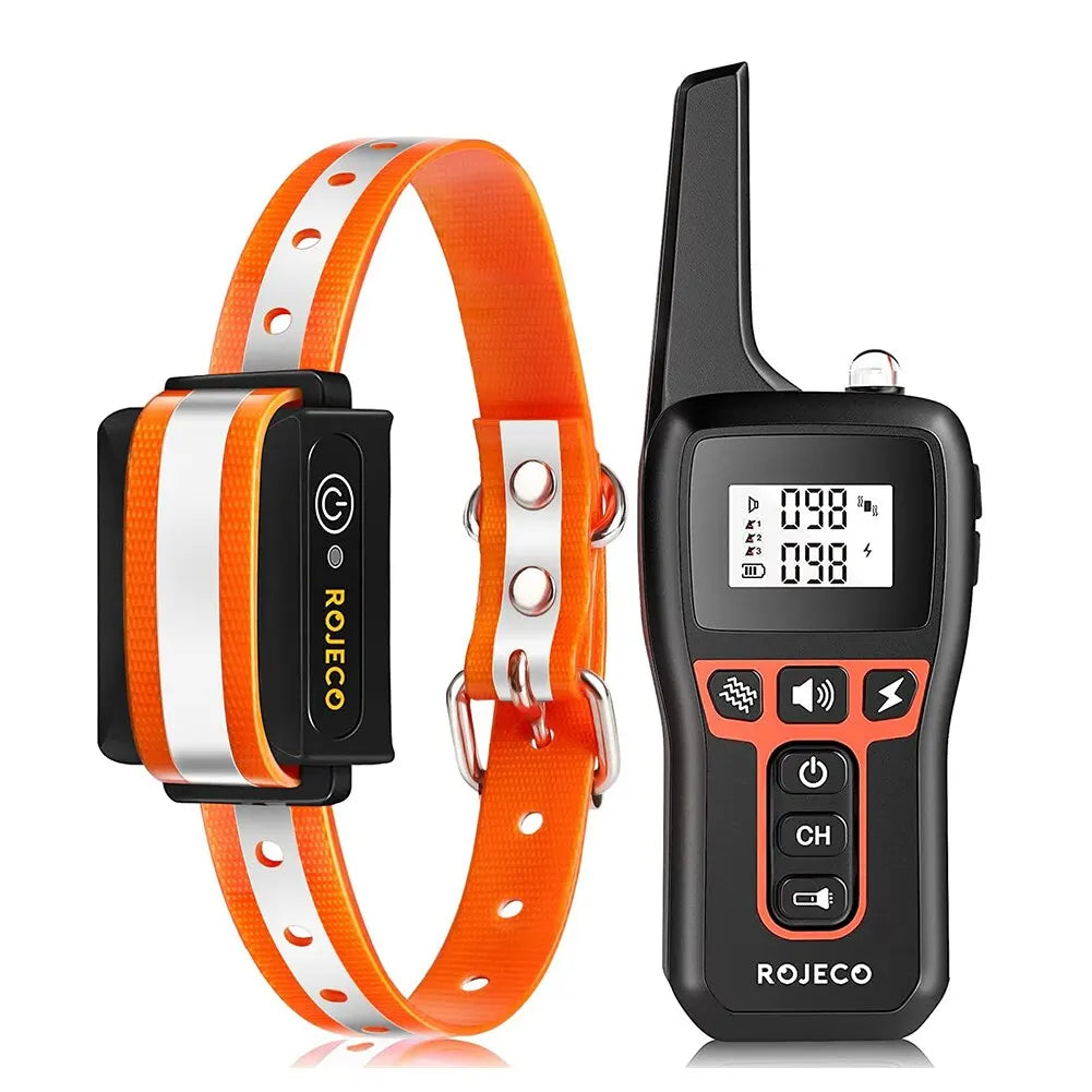 Glevato | 1000m Waterproof Dog Training Collar | Rechargeable, Remote Control & Adjustable for Small, Medium, and Large Dogs
