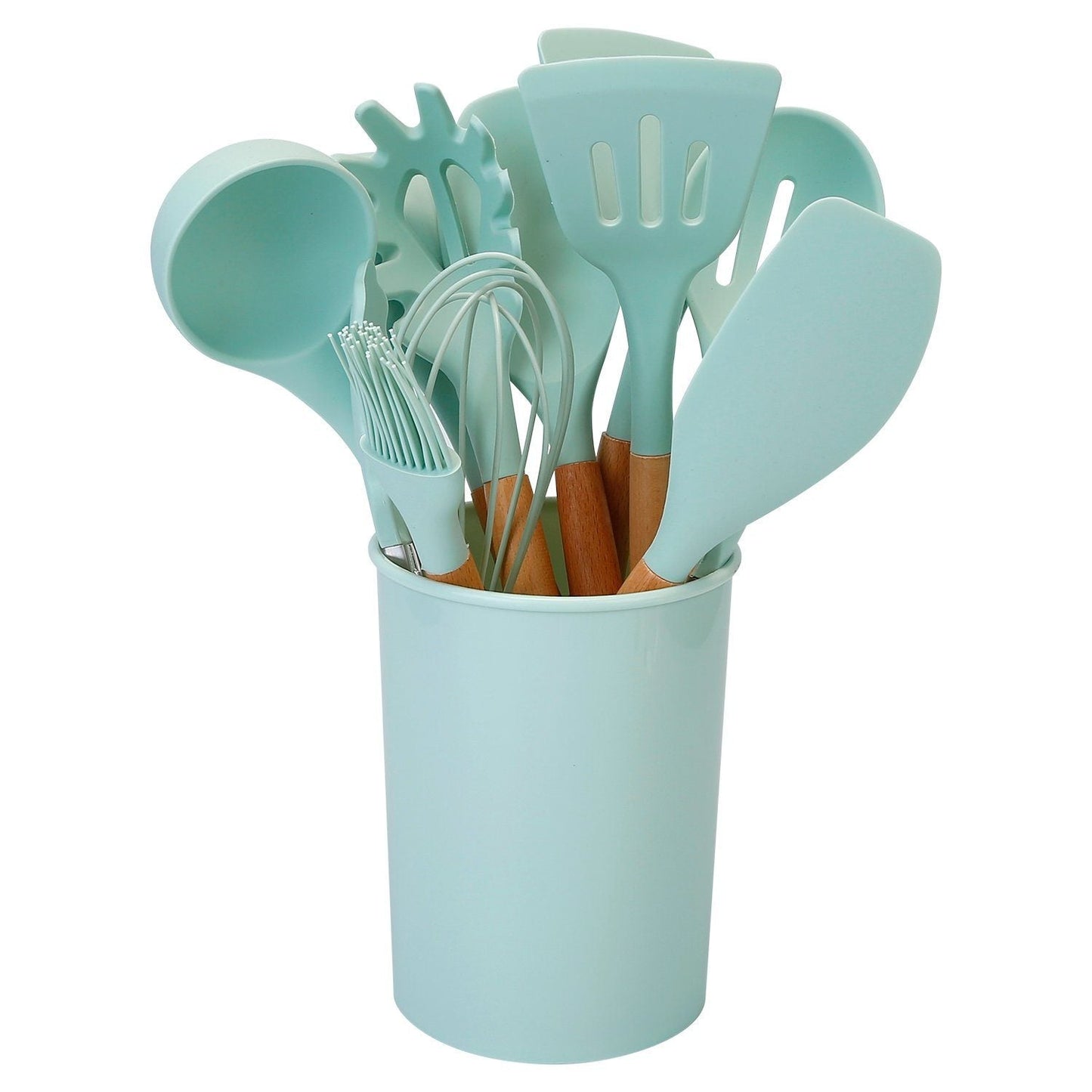Glevato | 11-Piece: Silicone Kitchen Utensil Set