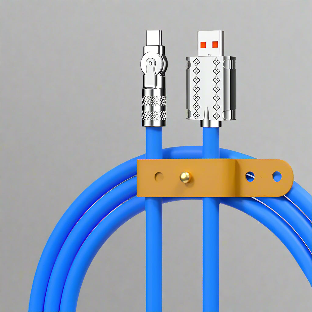 Glevato | 180° Anti-Break Fast Charging Data Cable (120W)