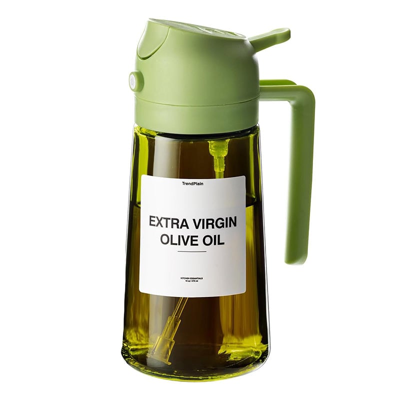 Glevato | 2-in-1 Glass Oil Sprayer and Dispenser