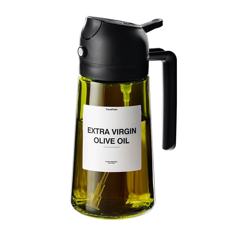 Glevato | 2-in-1 Glass Oil Sprayer and Dispenser