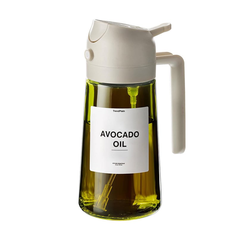 Glevato | 2-in-1 Glass Oil Sprayer and Dispenser