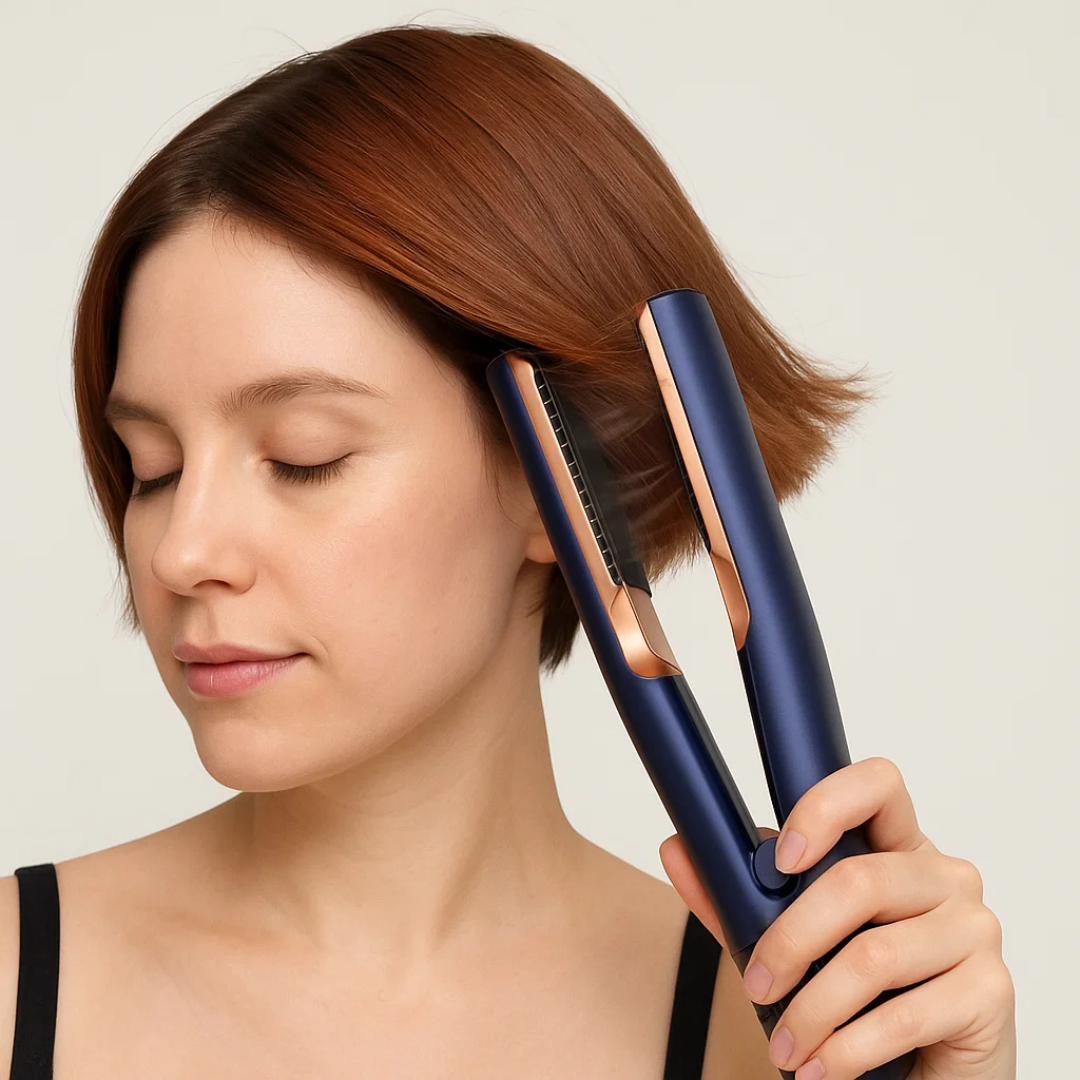 Glevato | 2-in-1 Hair Dryer & Straightener for Effortless Styling