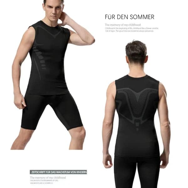 Glevato | 2024 New Version Ionic Shaping Sleeveless Shirt