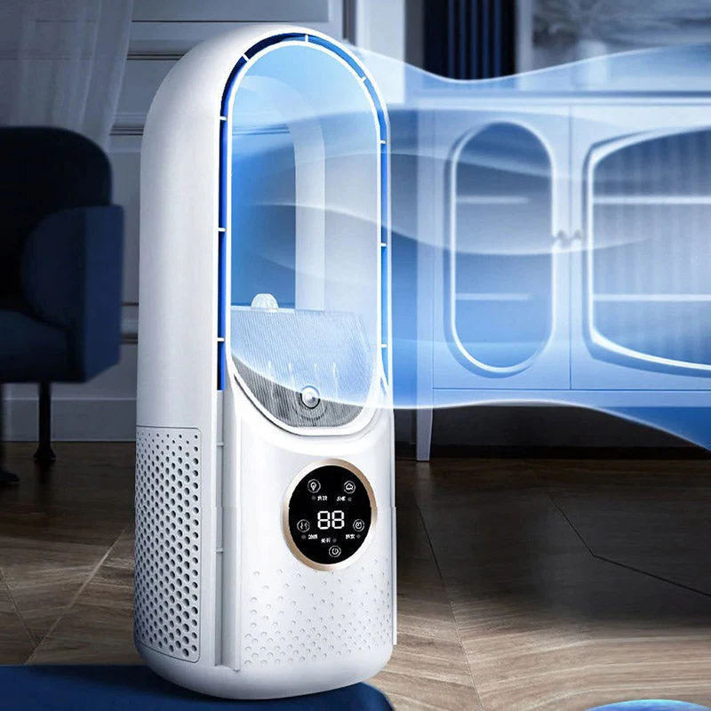 Glevato | 2025 Blade-Free Silent Portable Air Conditioner for Home and Office