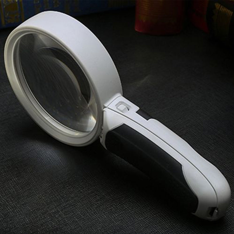 Glevato | 20X Optical Magnifying Glass with LED Light