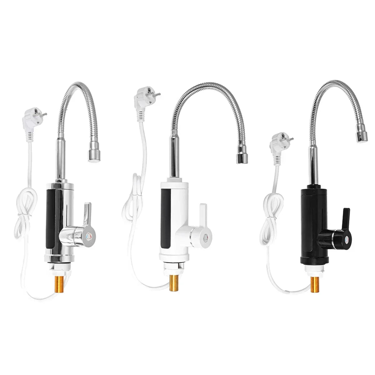 Glevato | 3000W Electric Kitchen Faucet with Instant Hot Water - FlowHeat
