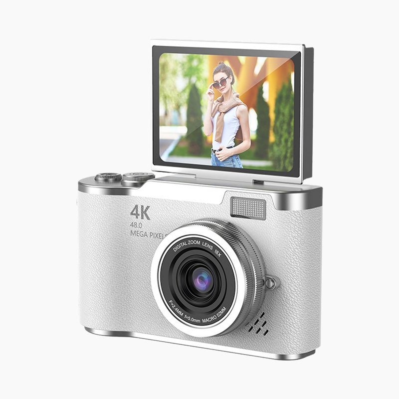 Glevato | 4K HD Flip Screen Digital Camera