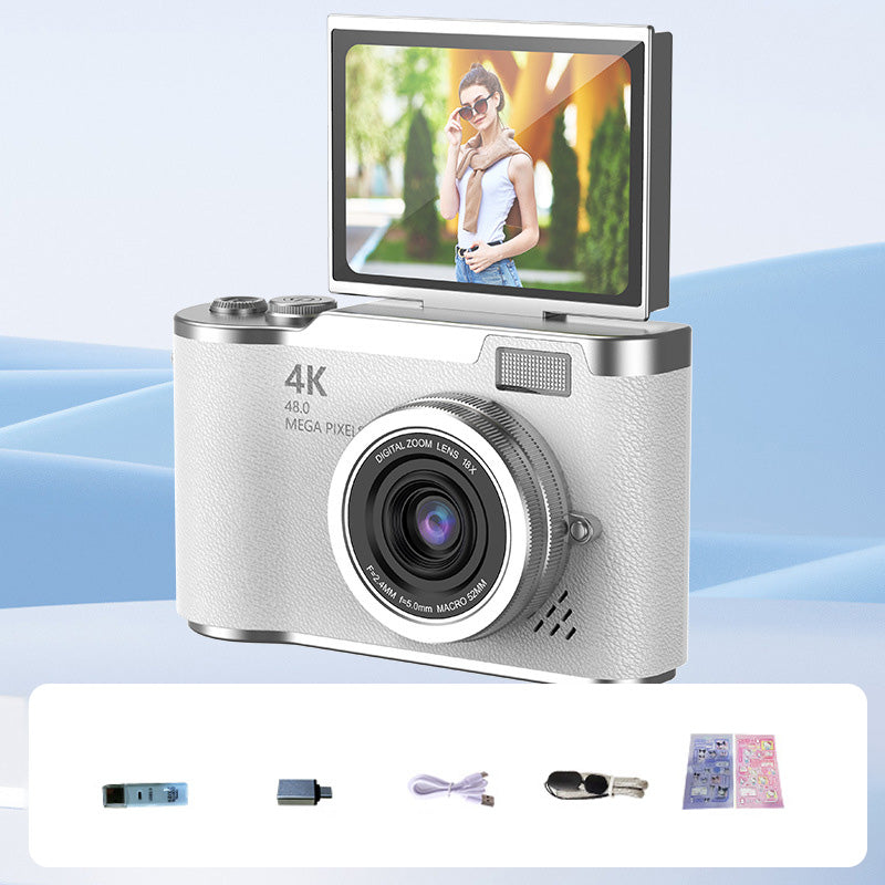 Glevato | 4K HD Flip Screen Digital Camera