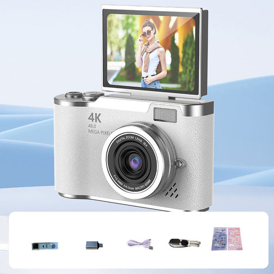 Glevato | 4K HD Flip Screen Digital Camera