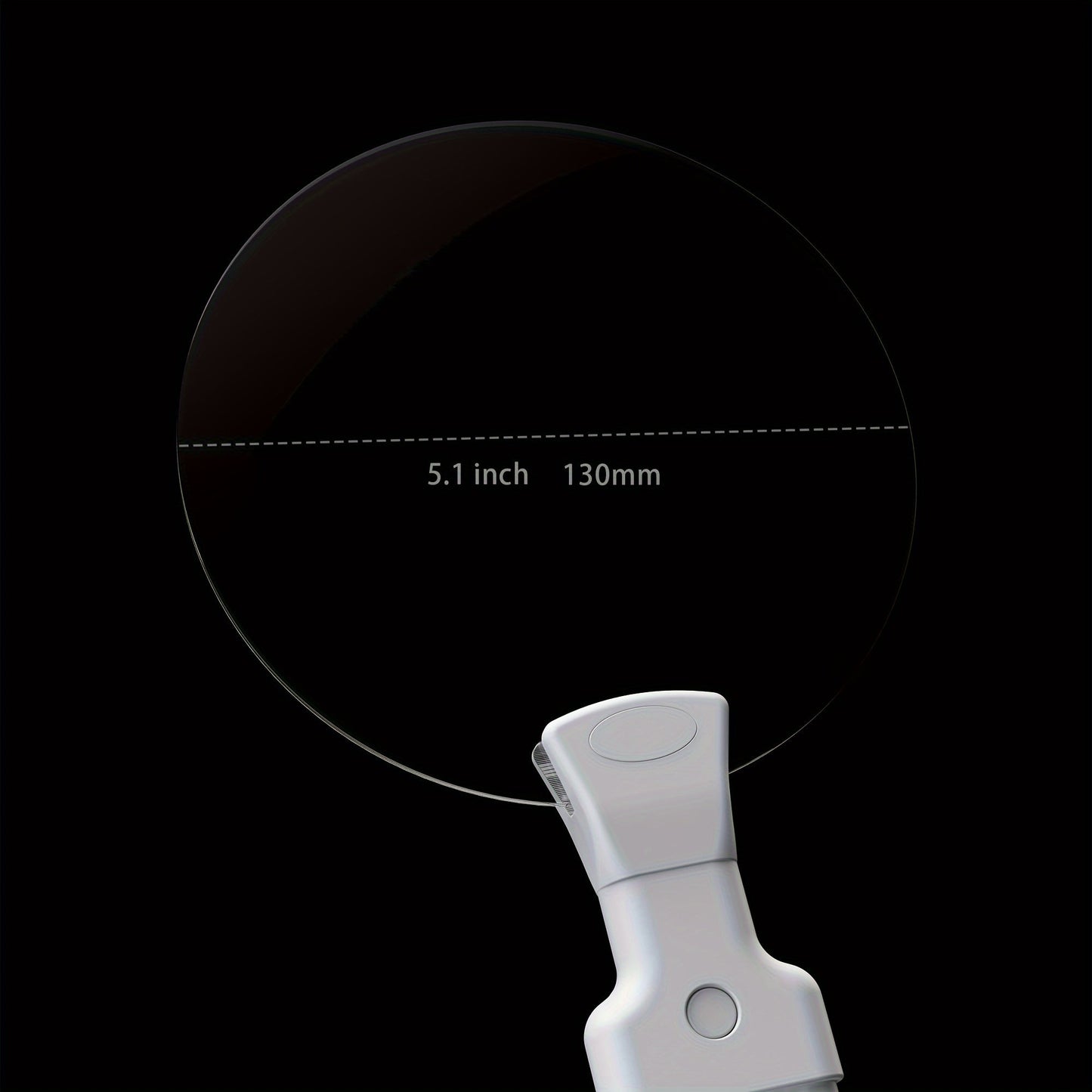 Glevato | 5X Magnifying Glass Pro – Hands-Free Adjustable Neck Loupe for the Elderly and Visually Impaired – Perfect for Reading, Sewing, Crafting, and Inspection