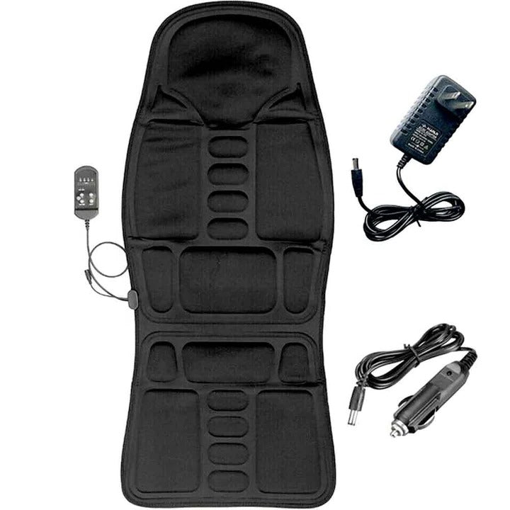 Glevato | 8 Mode Massage Chair Pad With Heated Back Neck Cushion