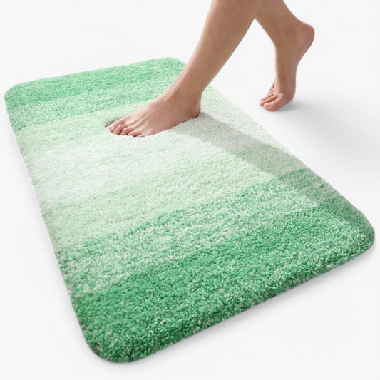 Glevato | Absorbent Non-Slip Bath Mat with Soft Pile