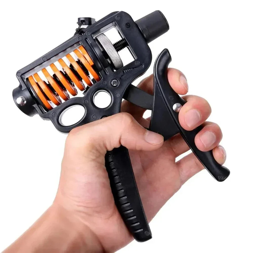 Glevato | Adjustable 5-165kg Heavy Grip Strength Training Tool - Finger Expander for Arm, Wrist, and Forearm Training