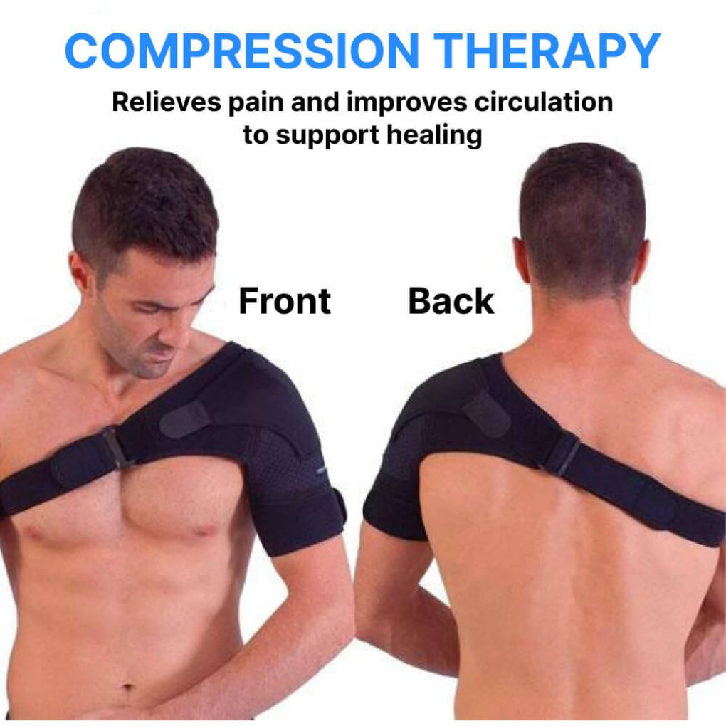 Glevato | Adjustable Compression Shoulder Brace for Injury Support