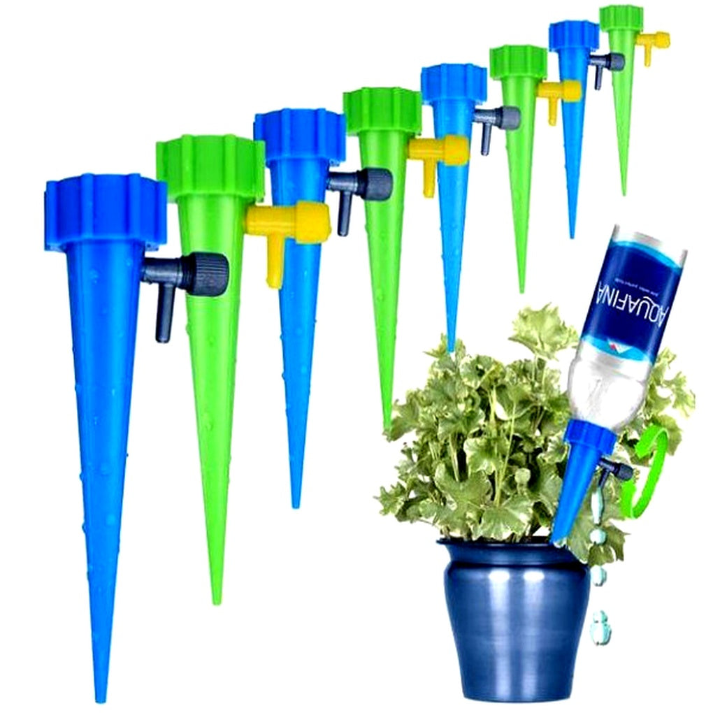 Glevato | Adjustable Plant Watering Spikes for Garden & Home Use