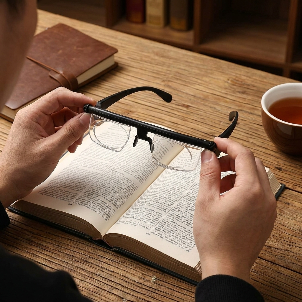 Glevato | Adjustable Prescription Glasses with Dual Lenses