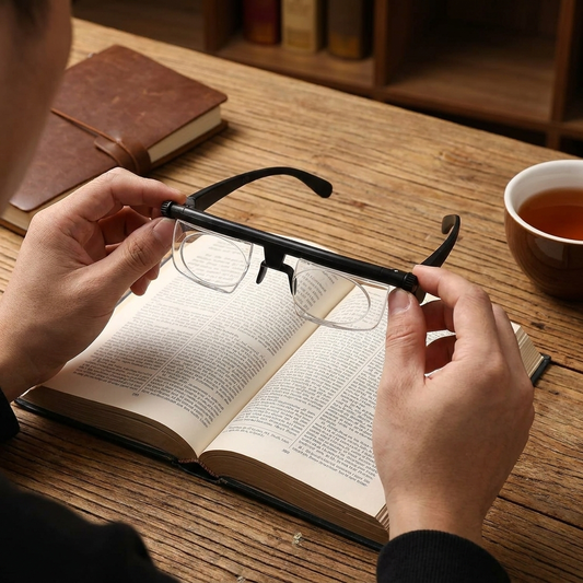 Glevato | Adjustable Prescription Glasses with Dual Lenses