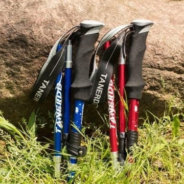 Glevato | Adjustable Trekking Poles - Collapsible Telescopic Rod