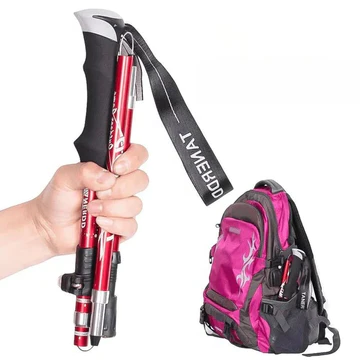 Glevato | Adjustable Trekking Poles - Collapsible Telescopic Rod