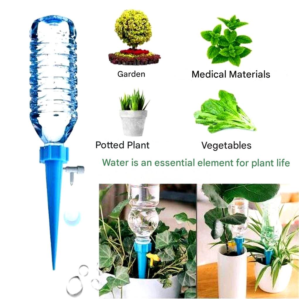 Glevato | Adjustable Watering Spikes for Plants - Garden Self Waterer