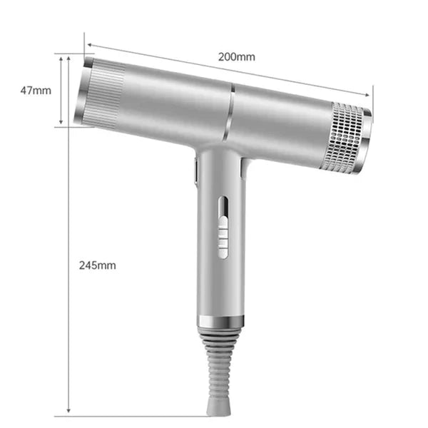Glevato | AeroBlitz - Ultra-Lightweight Professional Hair Dryer - High-Speed Motor