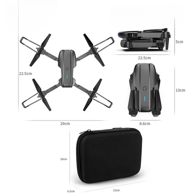 Glevato | AeroPro - Drone with 4K UHD Camera and Long Battery Life