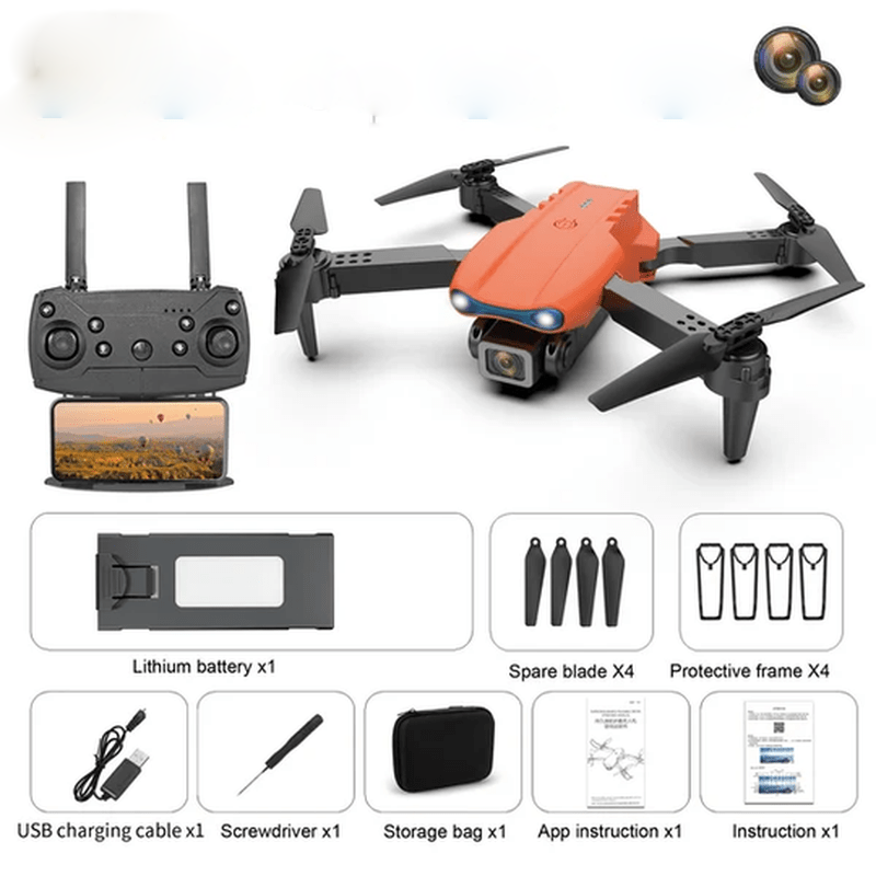 Glevato | AeroPro - Drone with 4K UHD Camera and Long Battery Life