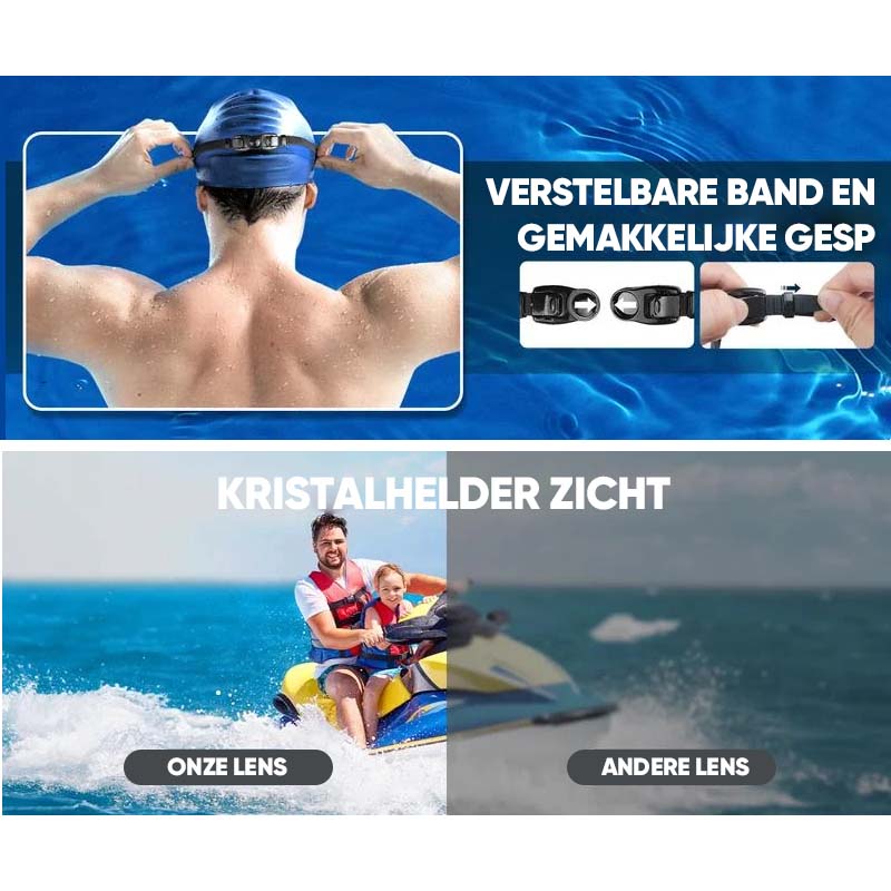 Glevato | Anti-Fog Swim Goggles