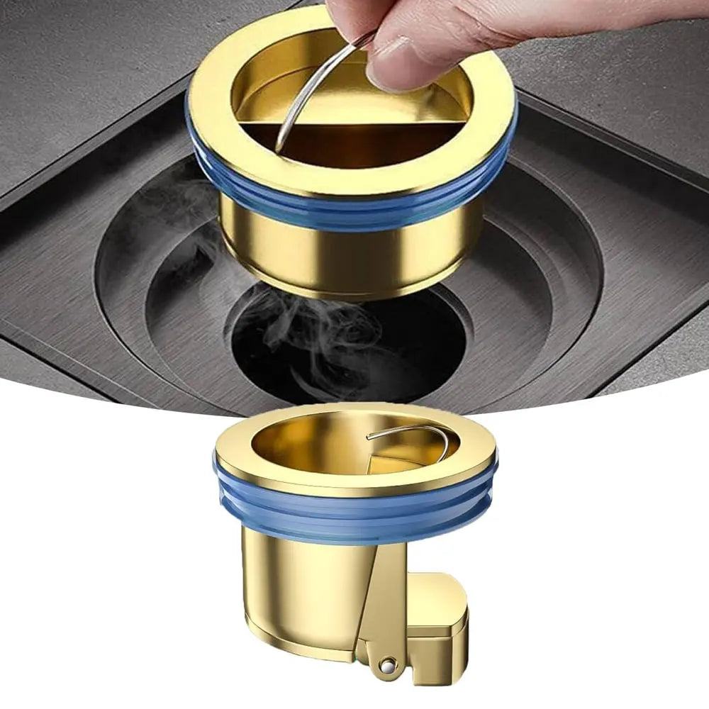 Glevato | Anti-Odor Drainage Core made of Brass – Reliably Stops Drain & Pipe Odors