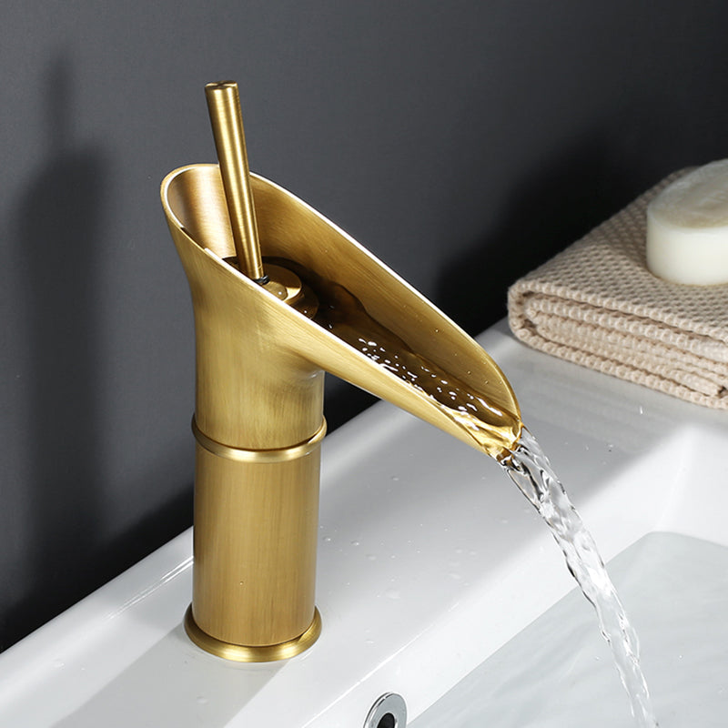 Glevato | Antique Waterfall Bathroom Faucet