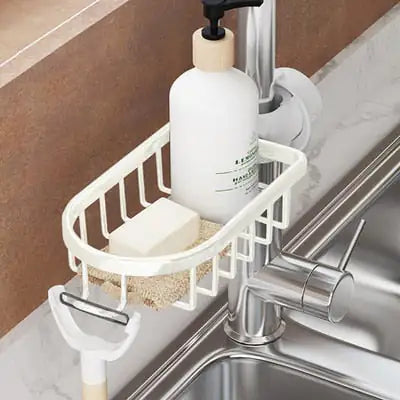 Glevato | AquaGrip Shower Shelf – Practical, Rust-Free and Space-Saving