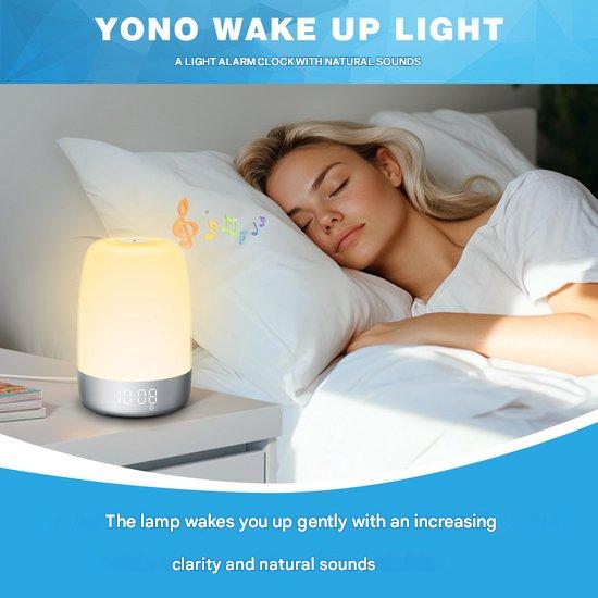 Glevato | Aurora Wake-Up Light with Natural Sounds