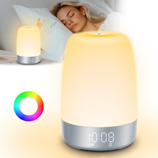 Glevato | Aurora Wake-Up Light with Natural Sounds