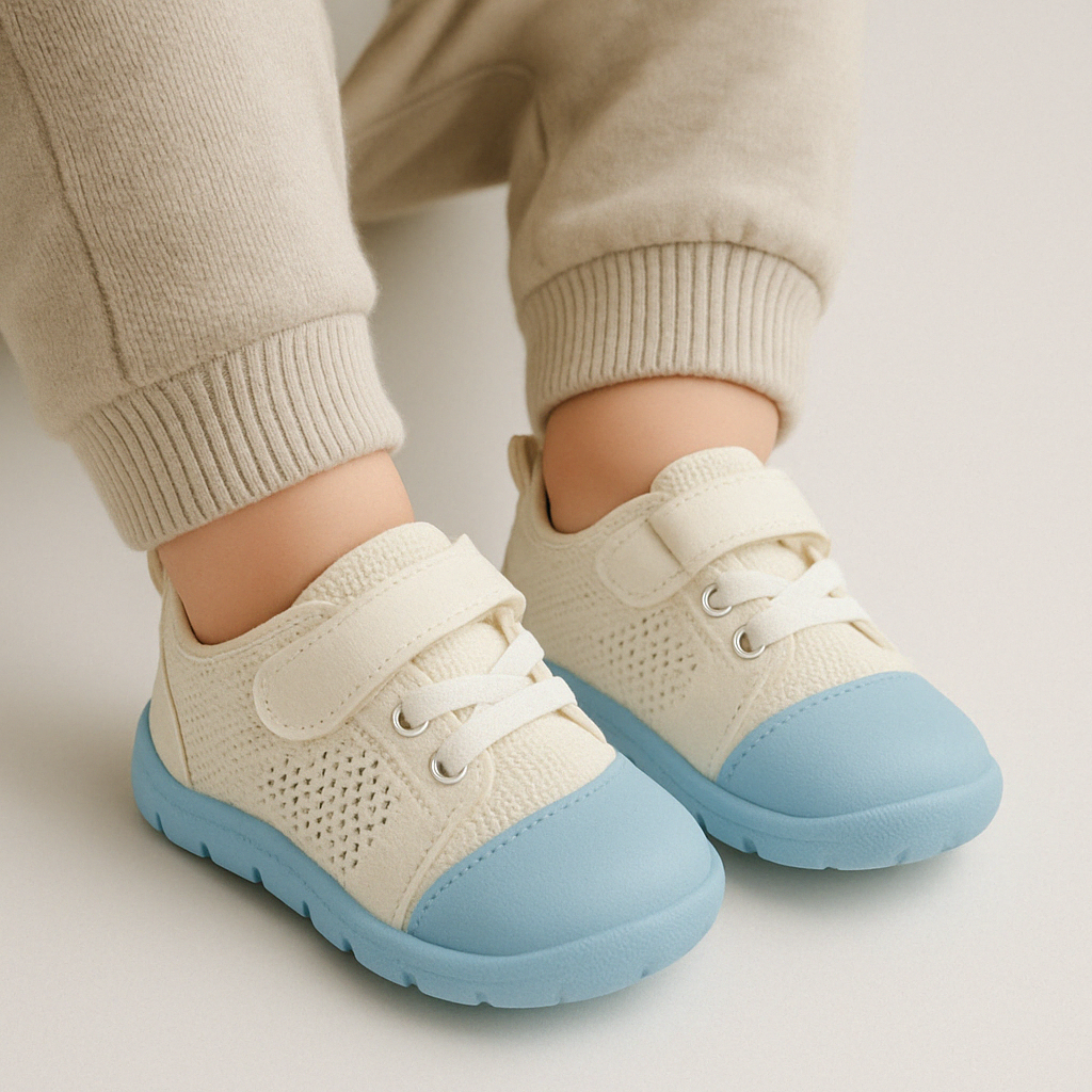 Glevato | Baby Barefoot Sneakers with Velcro Straps