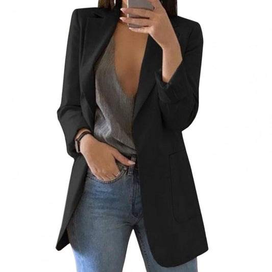 Glevato Blazer Jacket with Large Pockets