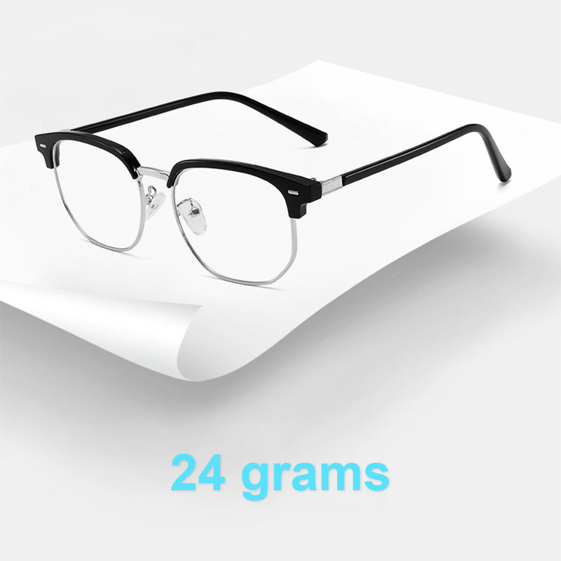Glevato | Blue Light Blocking Half-Rim Glasses