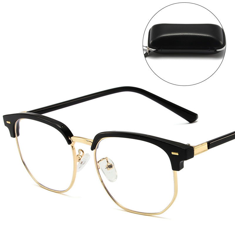 Glevato | Blue Light Blocking Half-Rim Glasses
