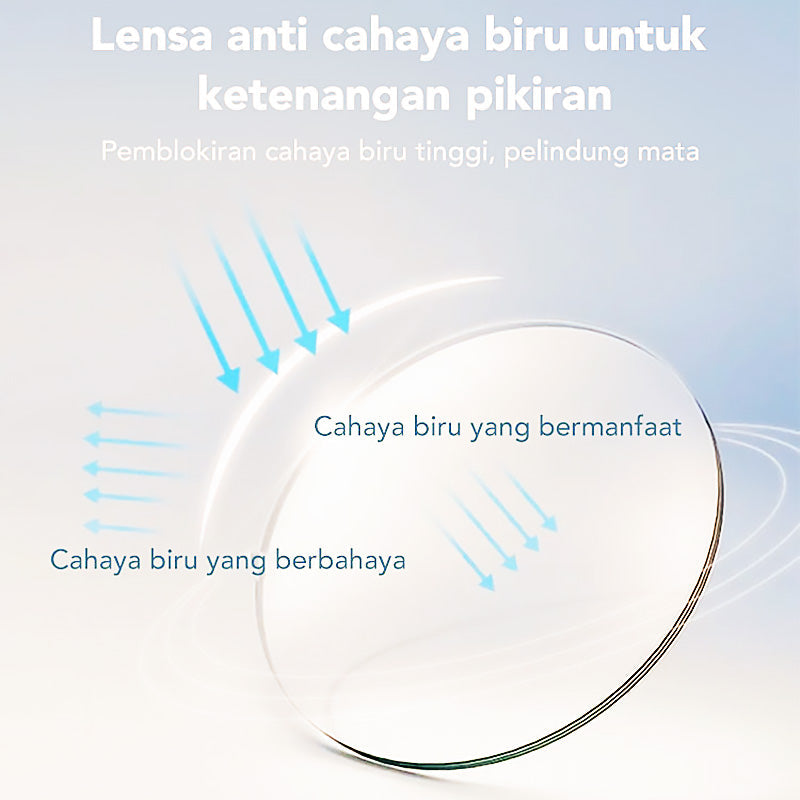 Glevato | Blue Light Blocking Half-Rim Glasses