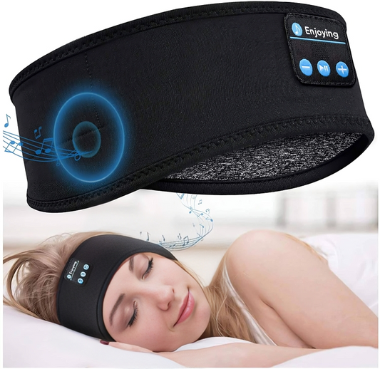 Glevato | Bluetooth Sleep Headband with Built-in Headphones