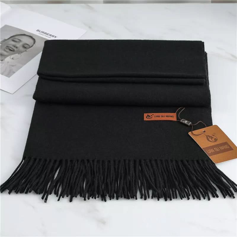 Glevato | Cashmere Scarf with Tassels for Warmth and Elegance
