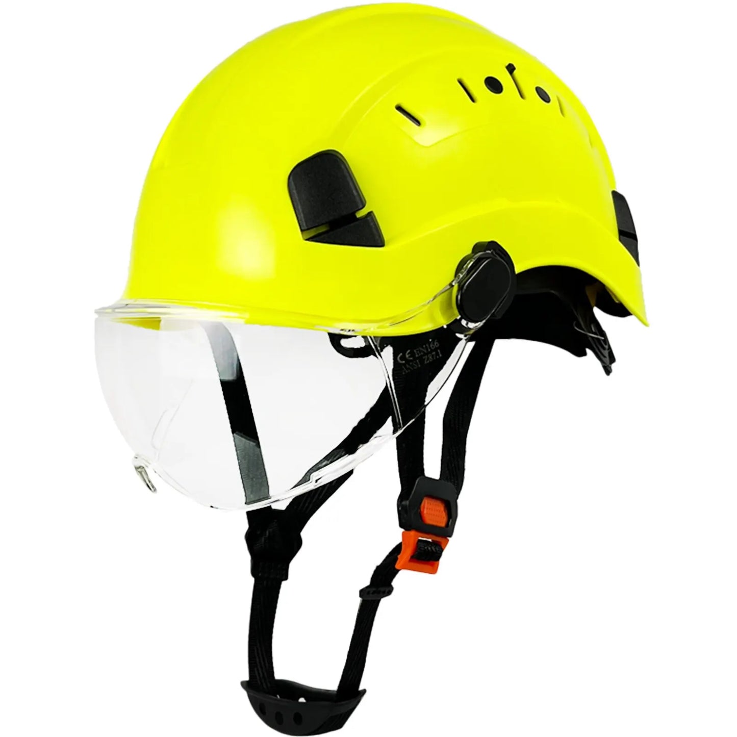 Glevato | CE ABS Safety Helmet with Goggles & Visor – SafeGuard