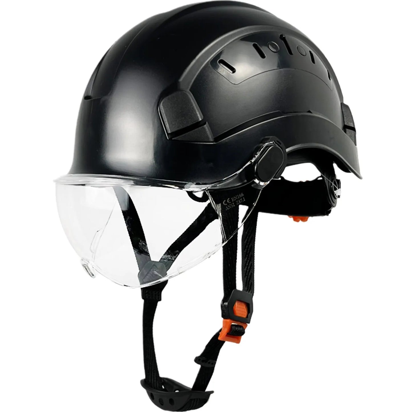 Glevato | CE ABS Safety Helmet with Goggles & Visor – SafeGuard