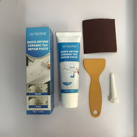 Glevato | Ceramic Tile Repair Paste - Quick Dry Crack Filler