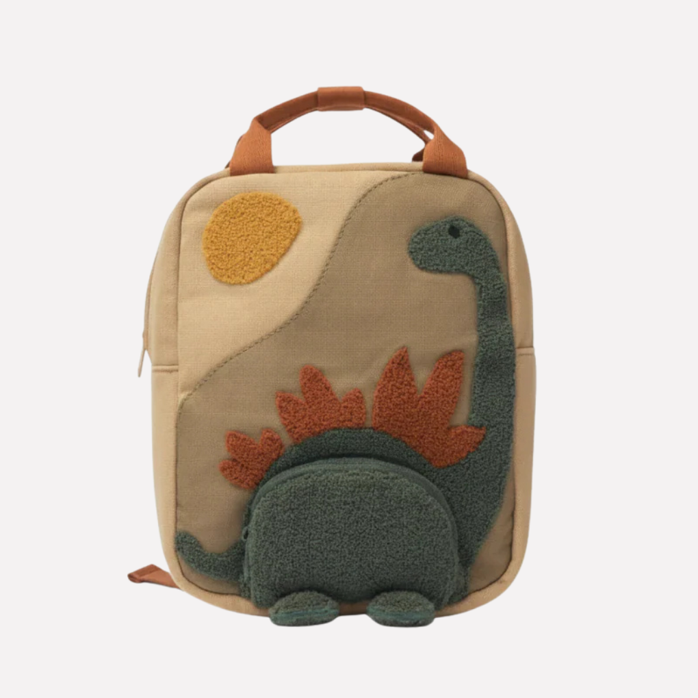 Glevato | Children's Backpack with Dinosaur and Sun