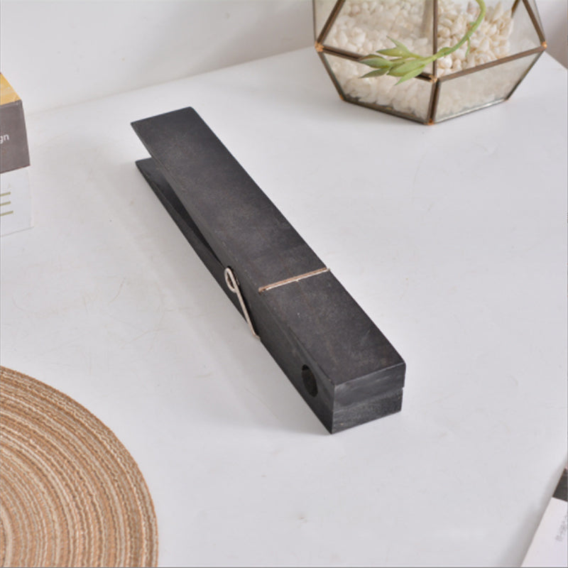 Glevato | Clothespin Bathroom Towel Holder