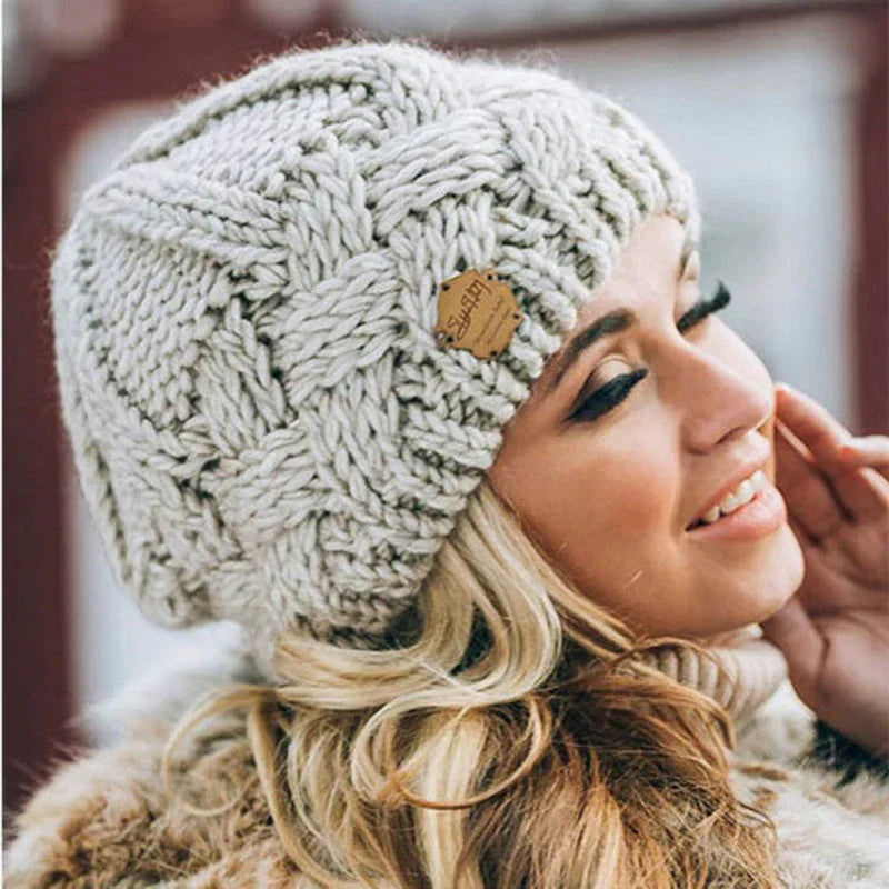 Glevato | Comfortable Knitted Beanie – Soft Wool Blend Winter Hat